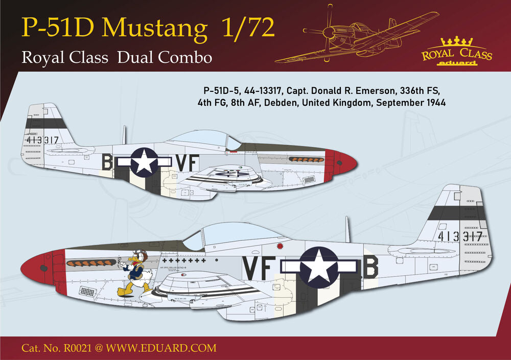 P-51D MUSTANG DUAL COMBO  ROYAL CLASS