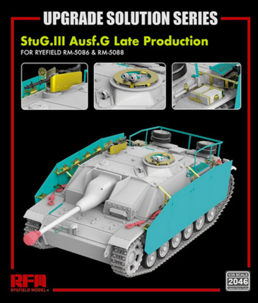 Upgrade set for 5086 5088 StuG.III Ausf.G Late Production