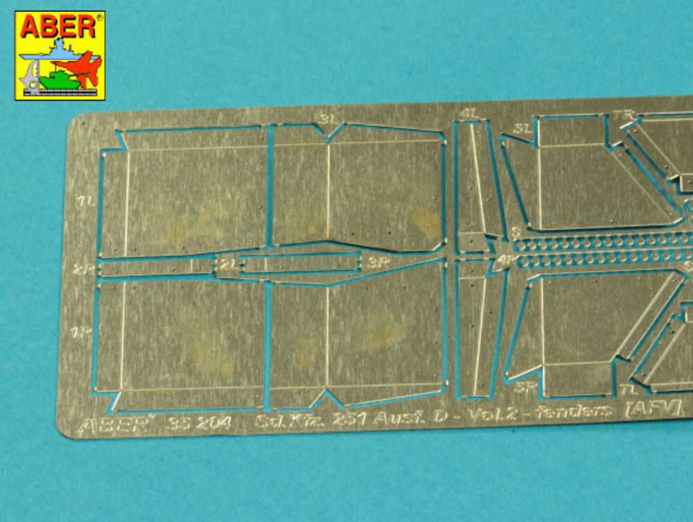 Sd.Kfz. 251/1 Ausf.D Fenders.Vol.2(Fit to AFV model)