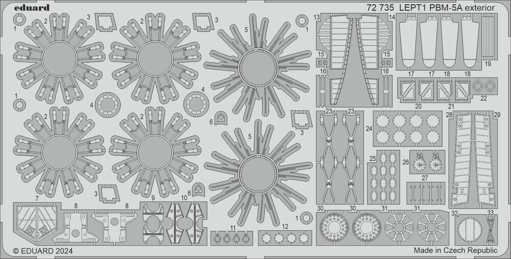 PBM-5A exterior 1/72 ACADEMY