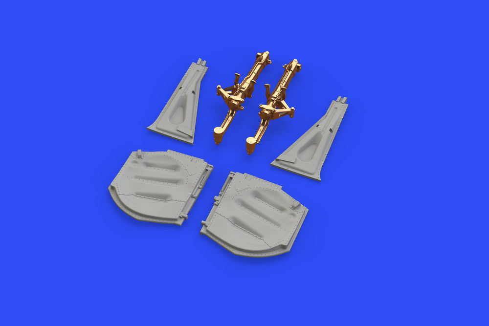 P-51D undercarriage legs BRONZE f.Eduard