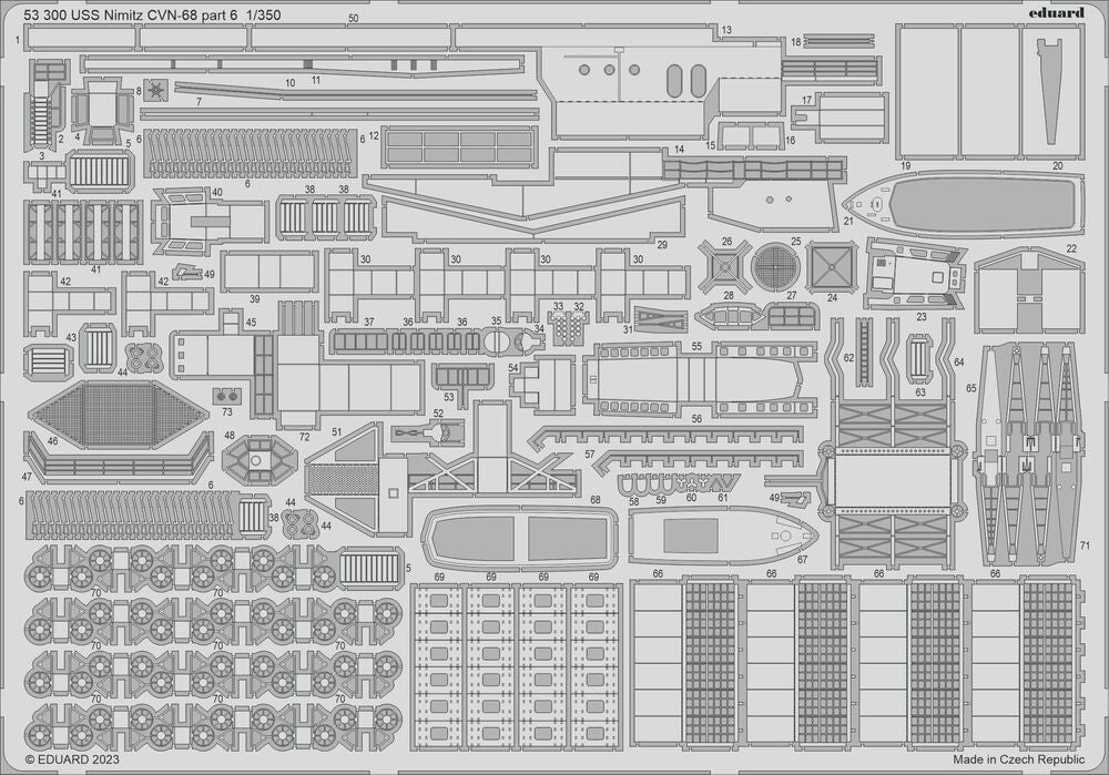 USS Nimitz CVN-68 part 6 1/350