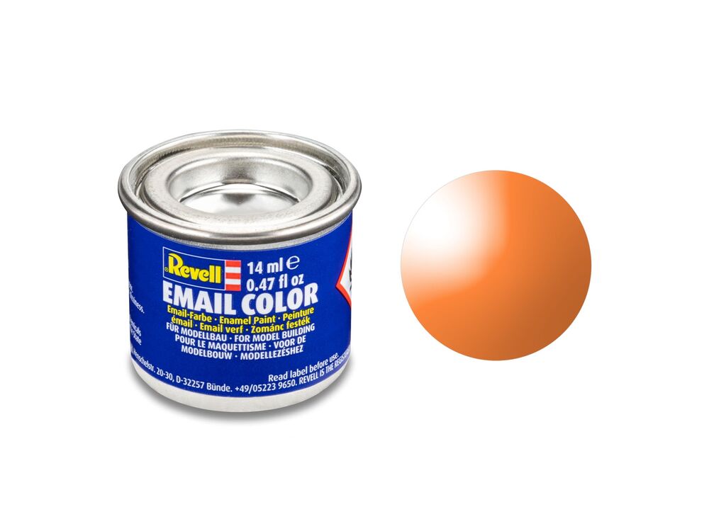 Revell Enamel orange, klar