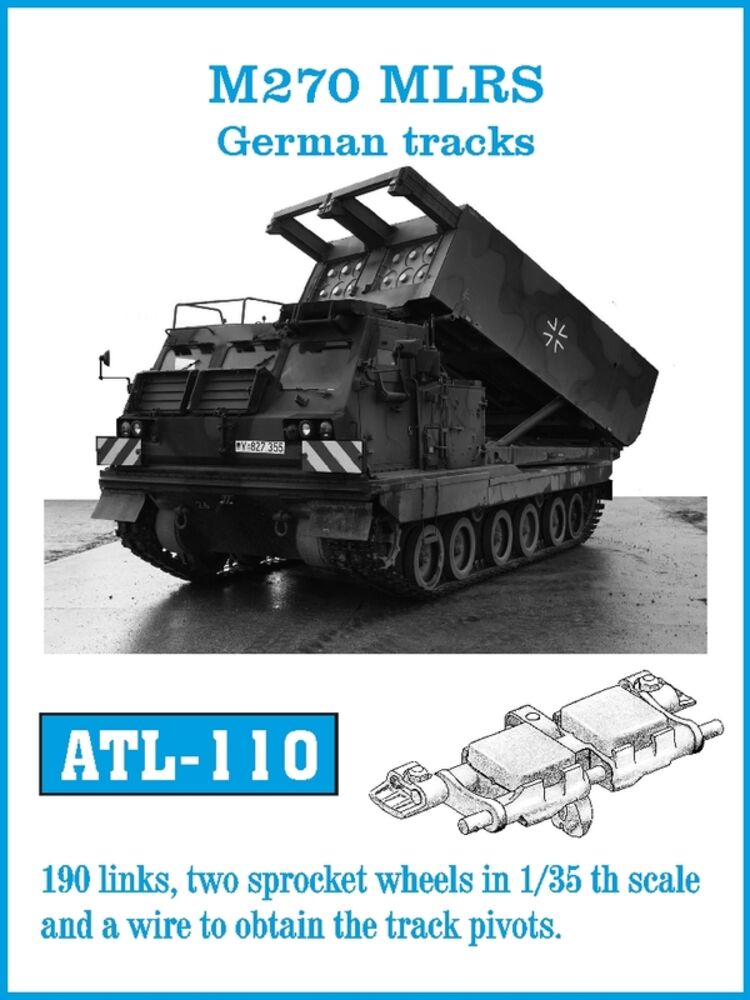 Tracks for M270 MLRS Germans tracks