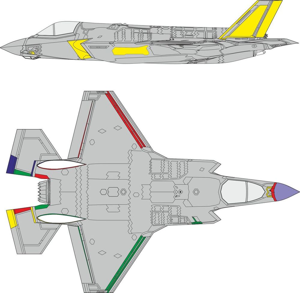 F-35B RAM coating 1/48 TAMIYA