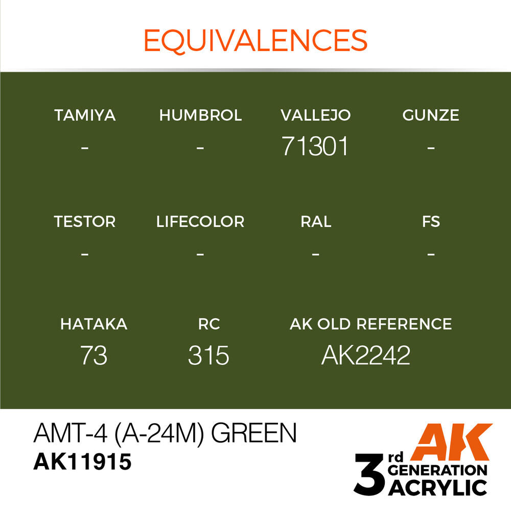 AMT-4 (A-24m) Green