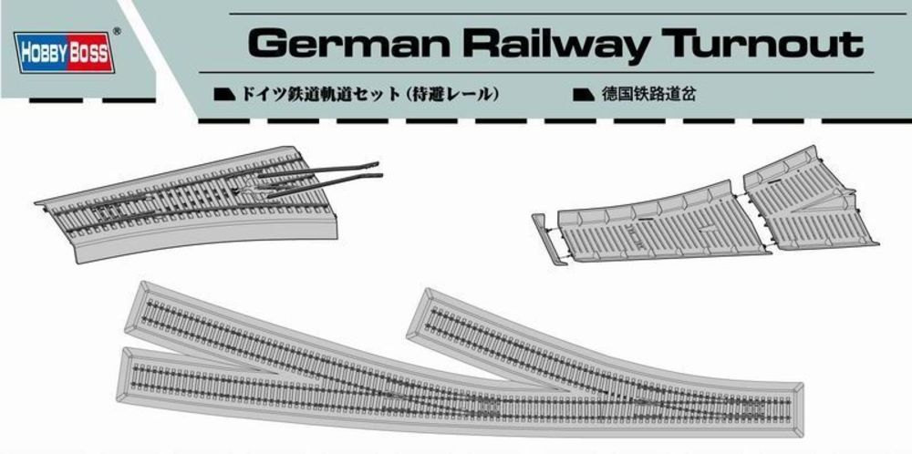 German Railway Turnout