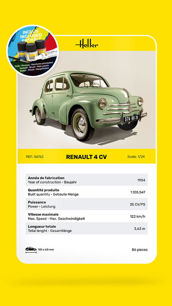 STARTER KIT Renault 4 CV