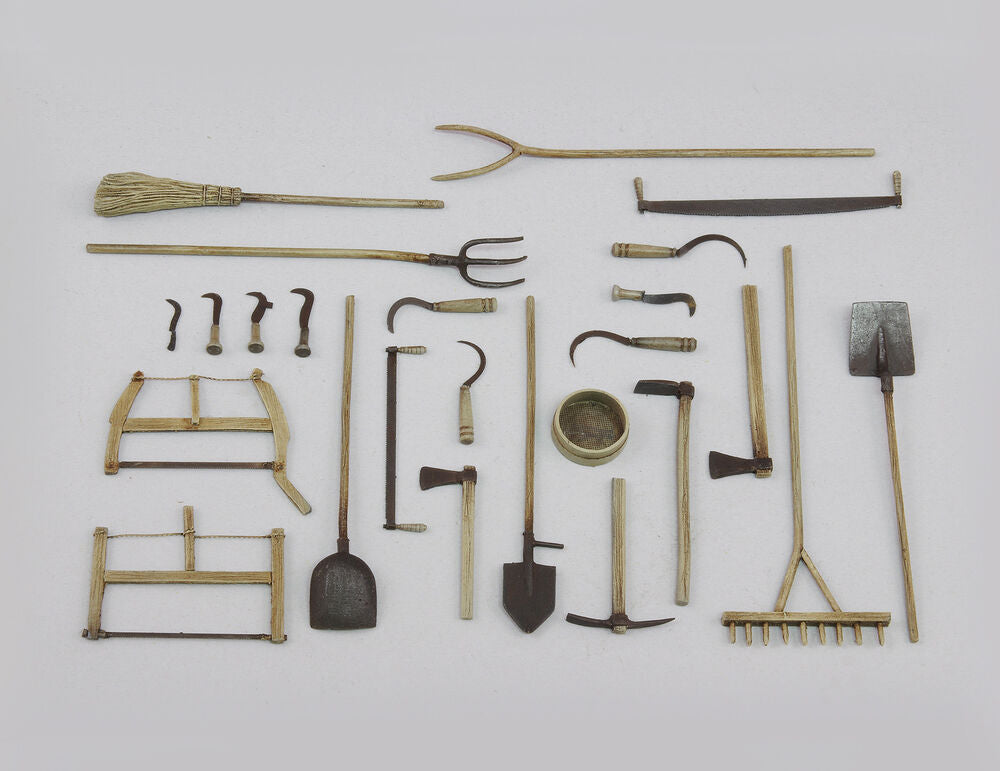 Assorted farm tools