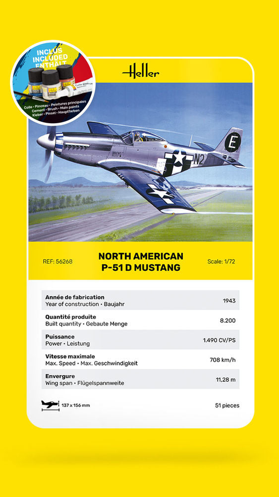 STARTER KIT P-51 Mustang