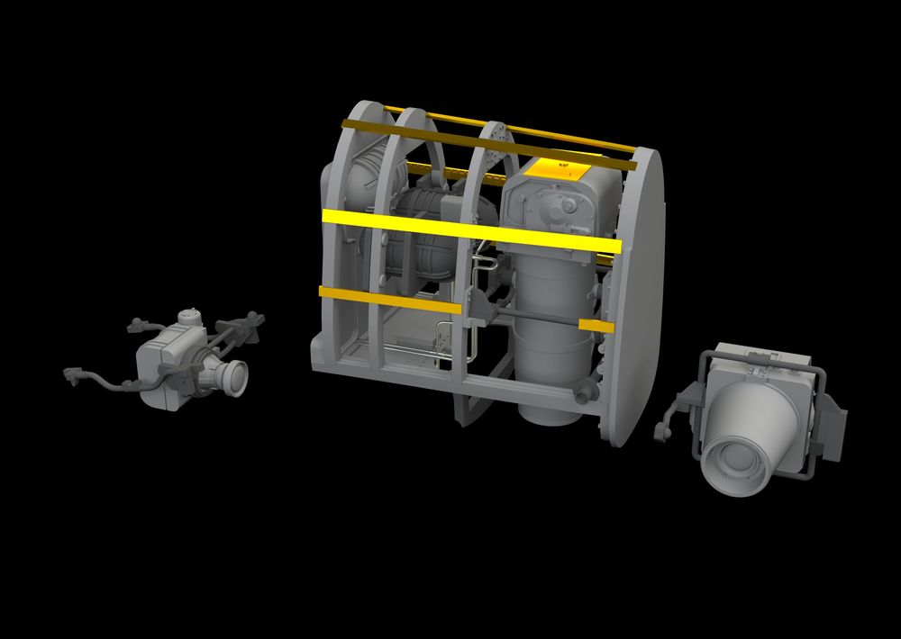 F-6D cameras 1/48 for EDUARD