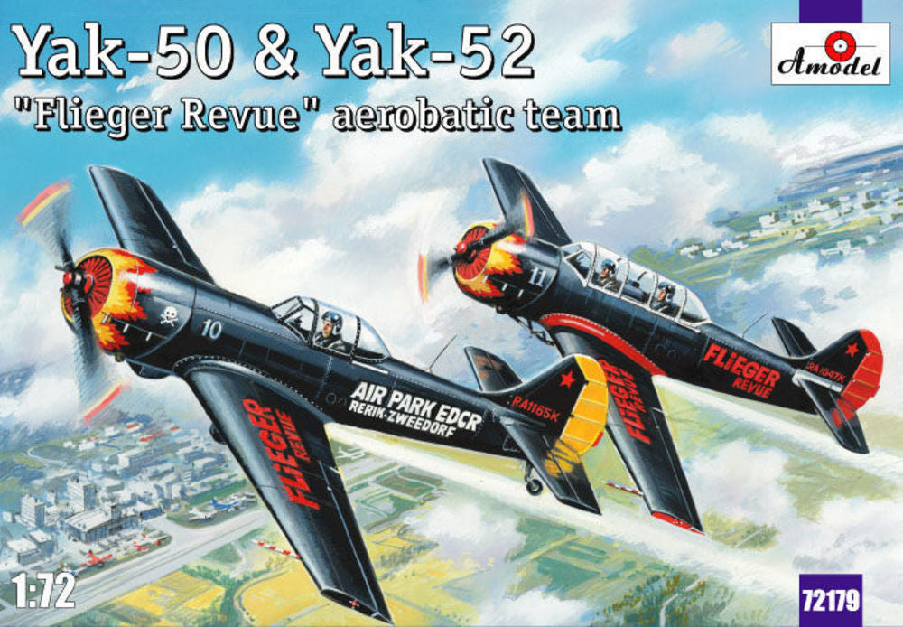 Yak-50 & Yak-52 'Flieger Revue' aerobati