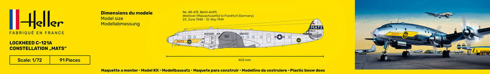 STARTER KIT C-121A Constellation MATS