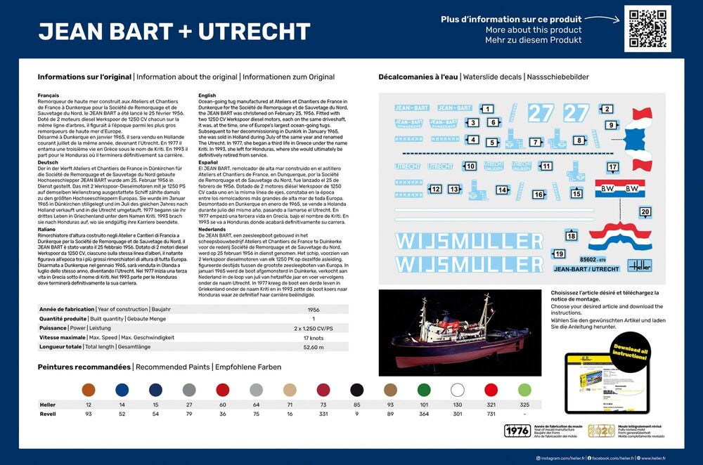 STARTER KIT Twin Set Jean Bart + Utrecht