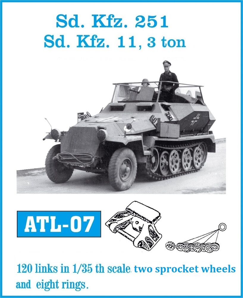 Tracks for SdKfz 251 Halftrack