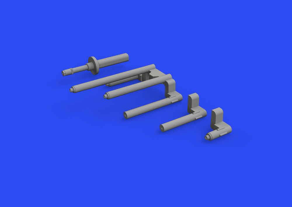 P-38J gun barrels PRINT for TAMIYA