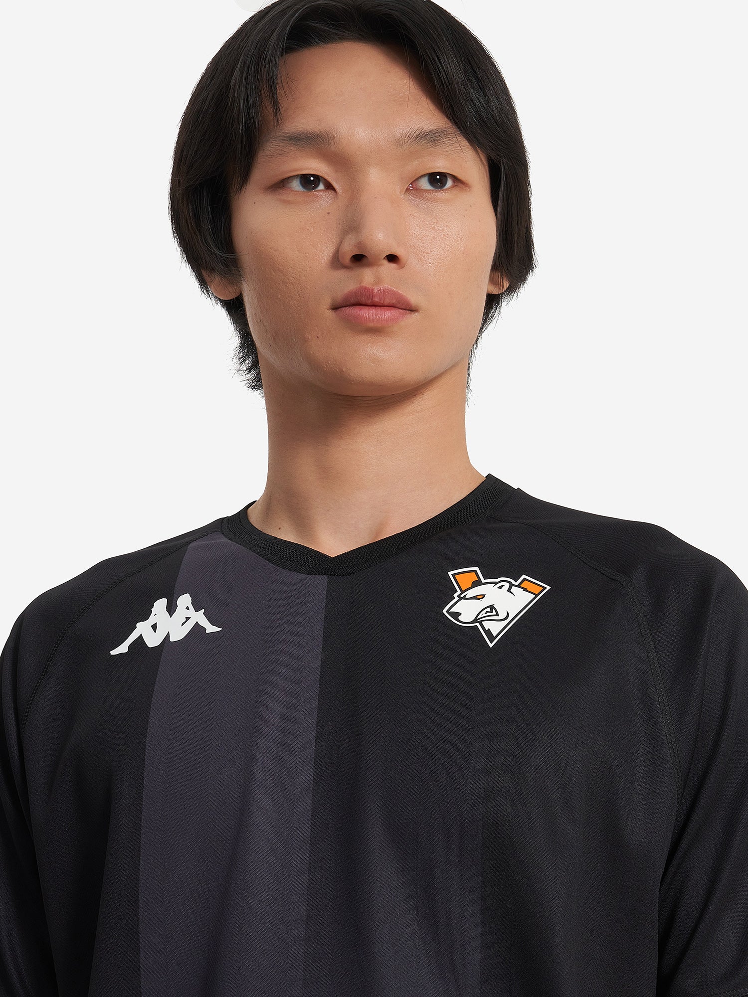 Virtus.pro Kappa jersey 2024/2025 black, size M