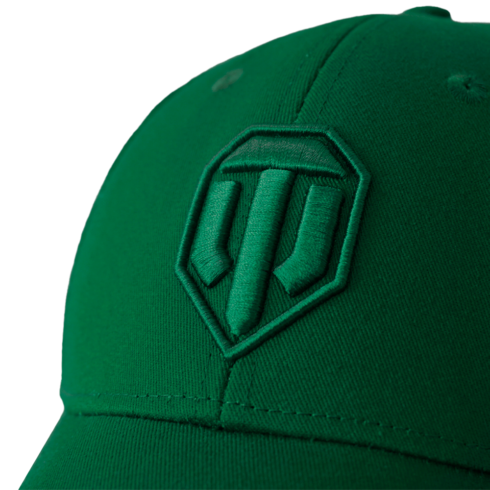 World of Tanks Baseball cap green