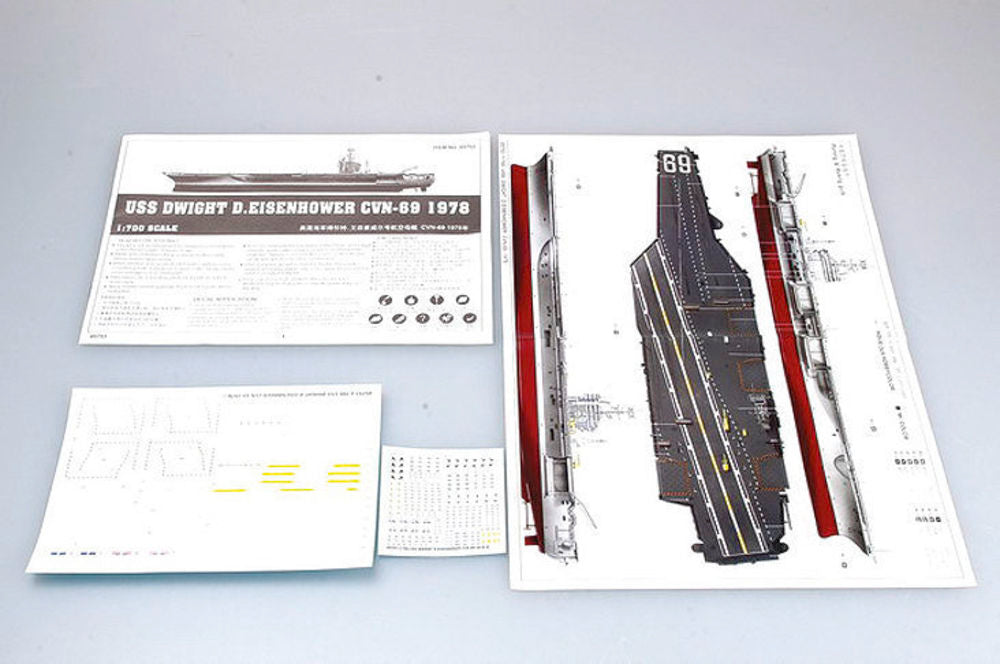 USS Dwight D. Eisenhower CVN-69 1978