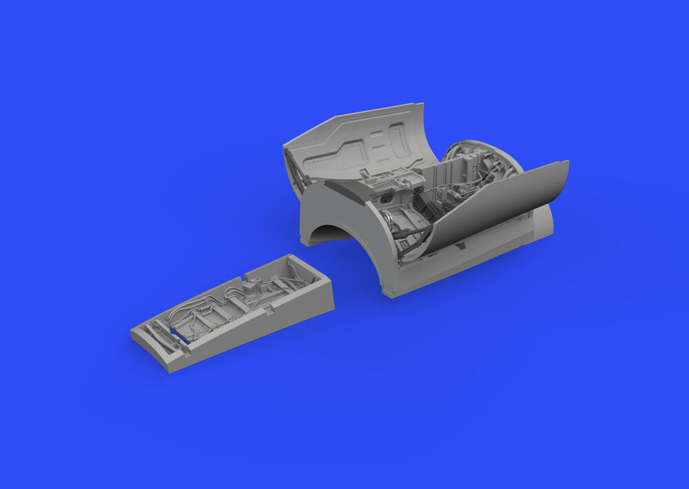 F-16C wheel bays early PRINT 1/48 KINETIC