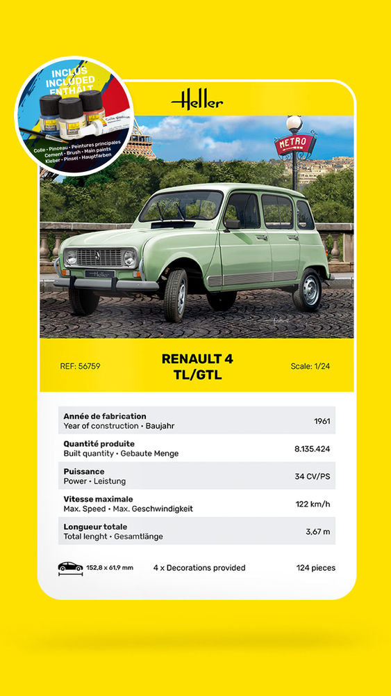 STARTER KIT Renault 4TL/GTL