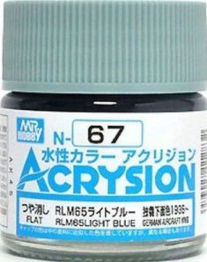 Mr Hobby -Gunze Acrysion (10 ml) RLM65 Light Blue