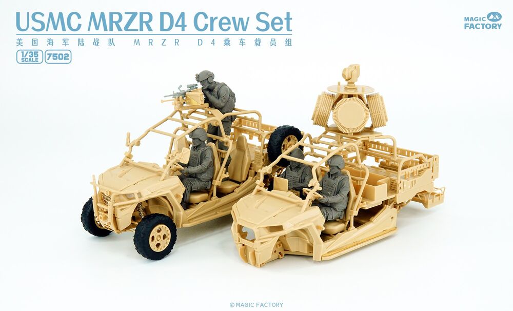 1/35 USMC MRZR D4 Crew Set (Resin)