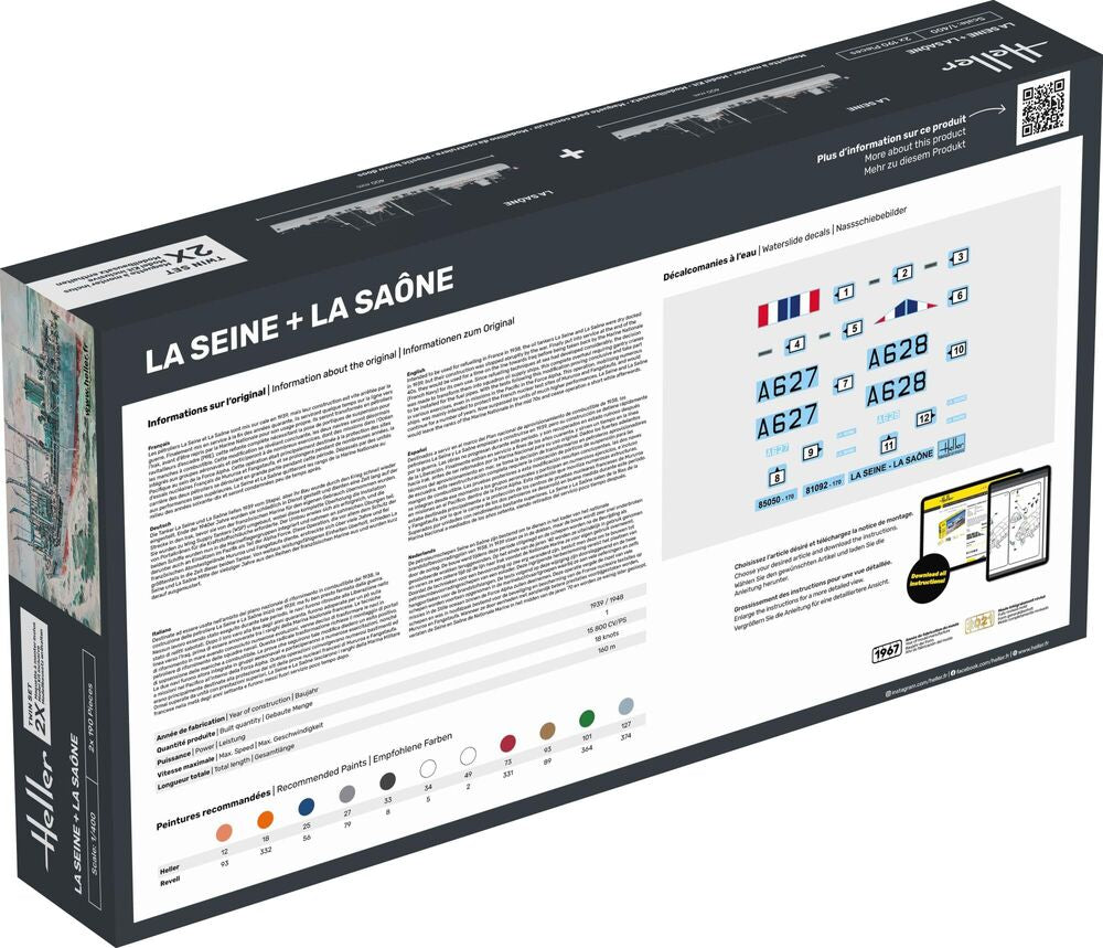 STARTER KIT LA SEINE + LA SAONE TWINSET