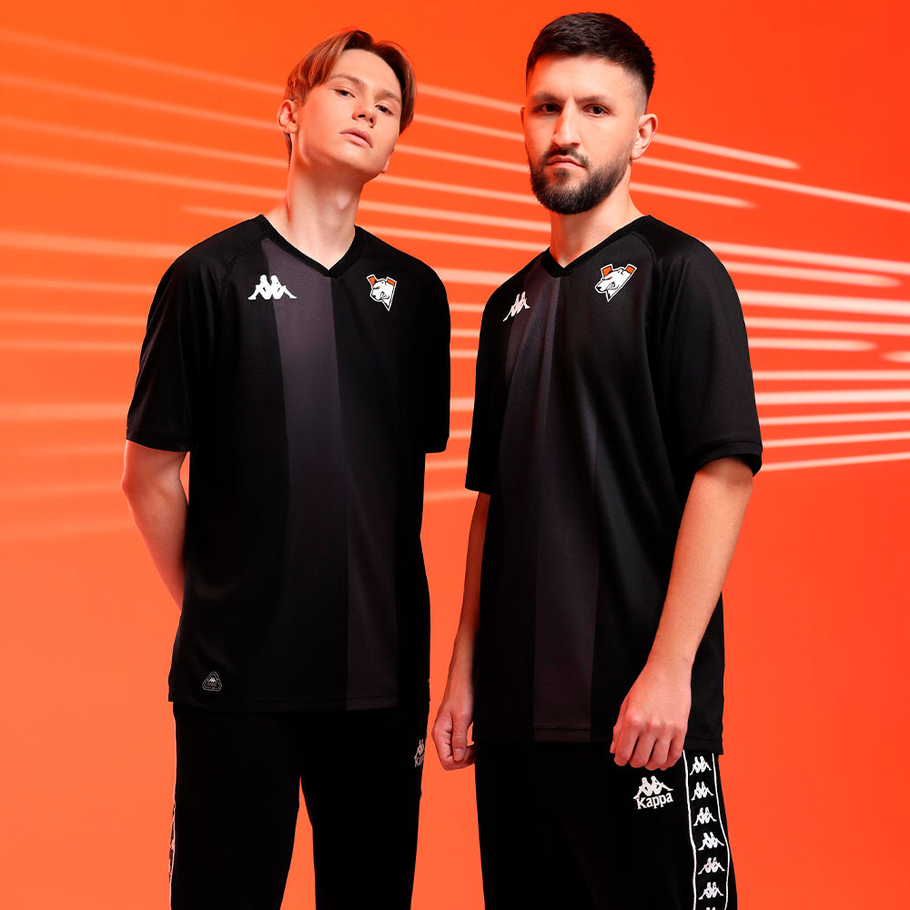 Virtus.pro Kappa jersey 2024/2025 black, size L