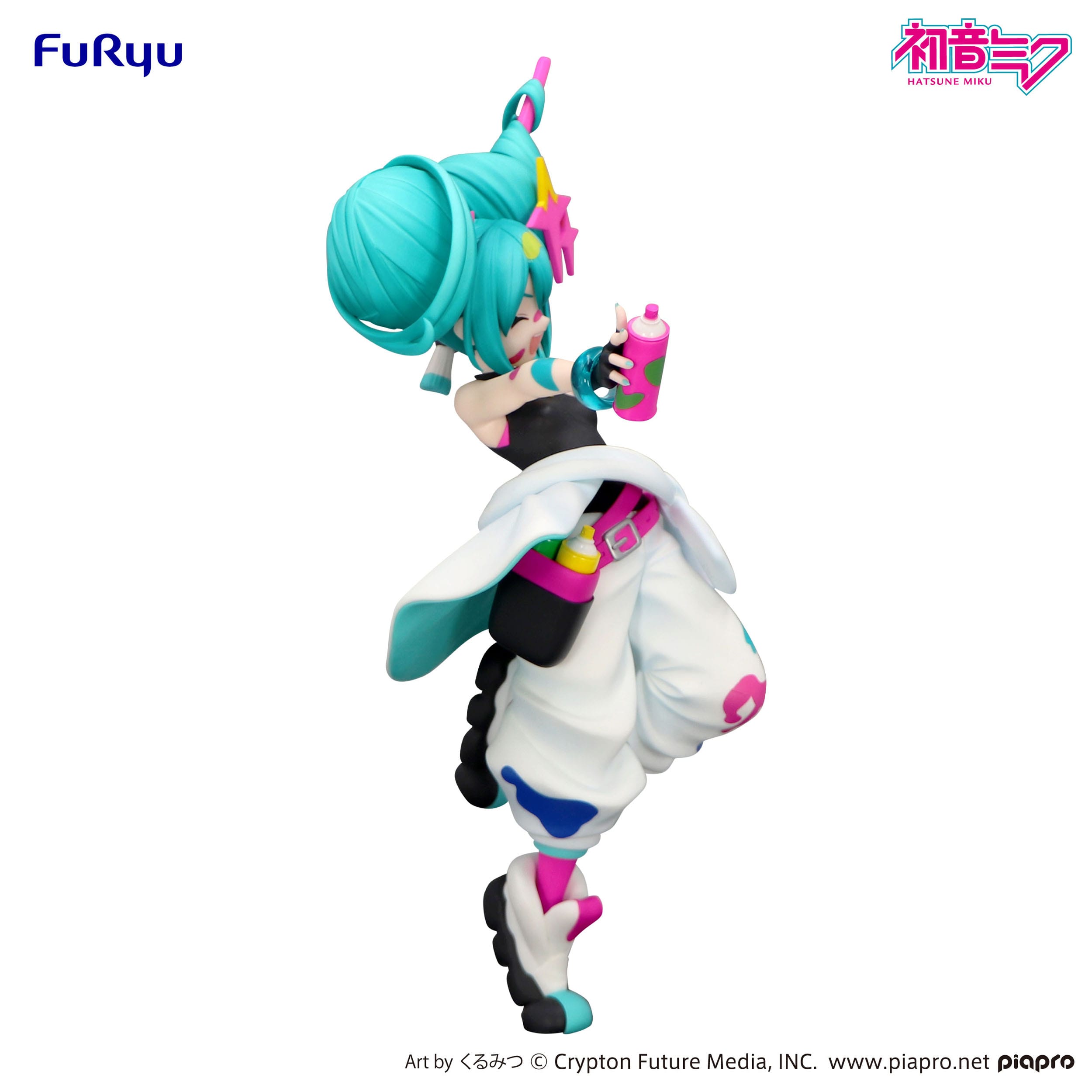 Hatsune Miku Trio-Try-iT PVC Statue Miku Paint Girl 19 cm
