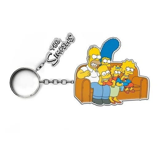 THE SIMPSONS - Familly - Keychain 12cm