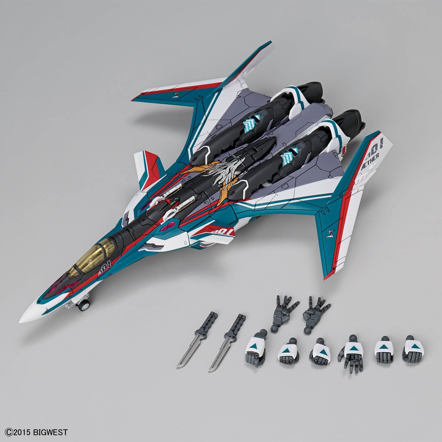 HG 1/100 VF-31S Siegfried (Arad Mölders' Use) Deluxe Set
