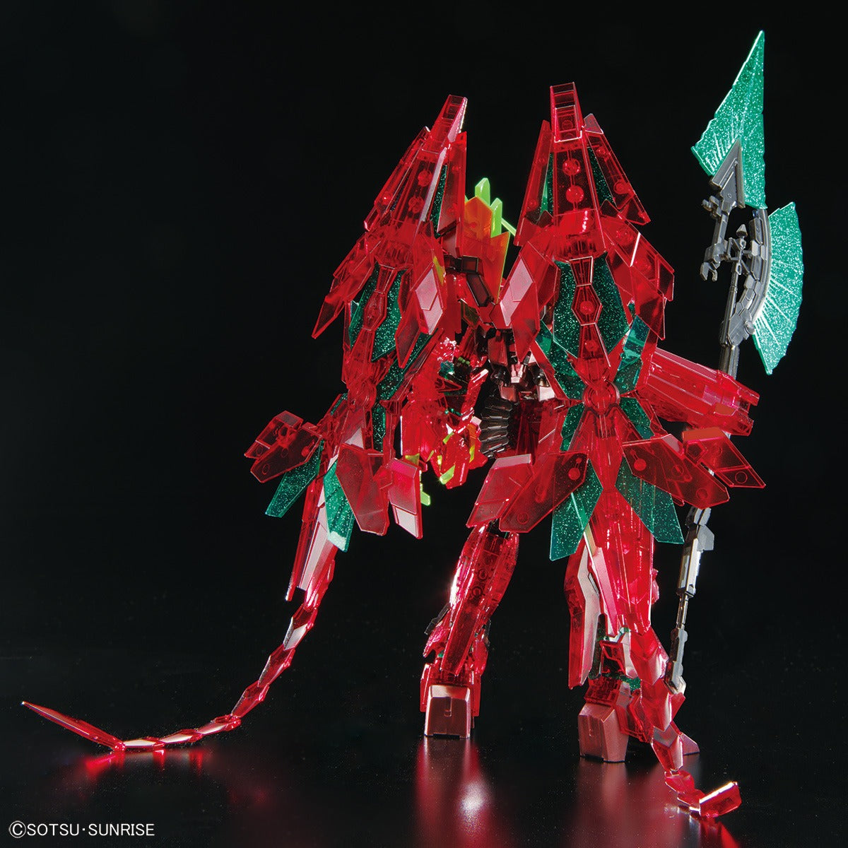 HG 1/144 Gundam Base Fukuoka Limited Unicorn Gundam Perfectibility (Destroy Mode) (Final Battle Specification) Ver.GSF [Clear Color]