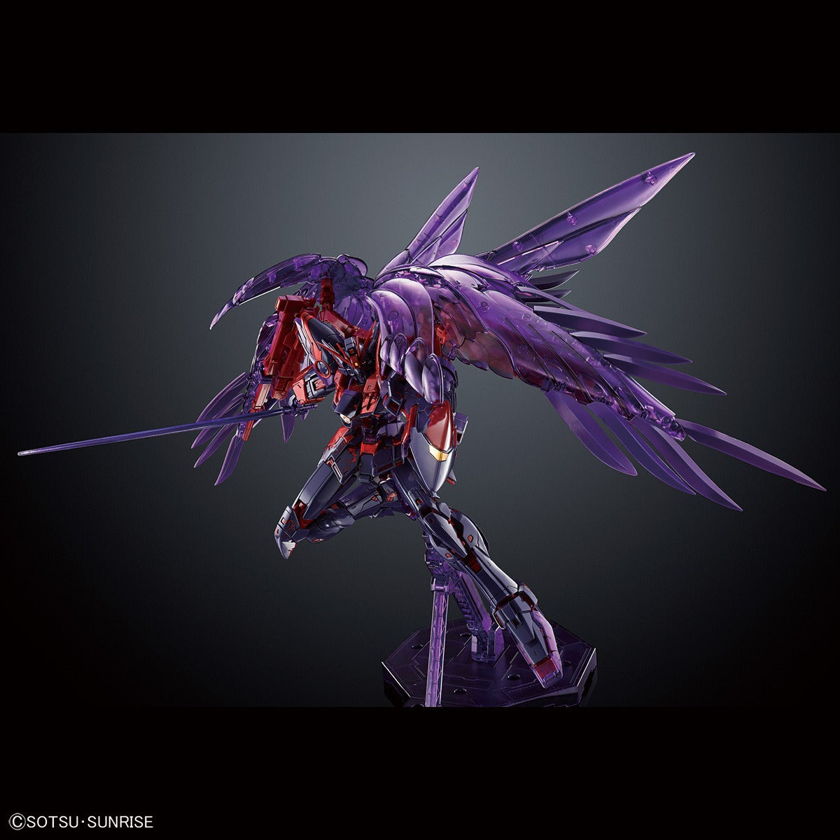 MG 1/100 Wing Gundam Zero EW [CROSS CONTRAST COLORS / CLEAR PURPLE]