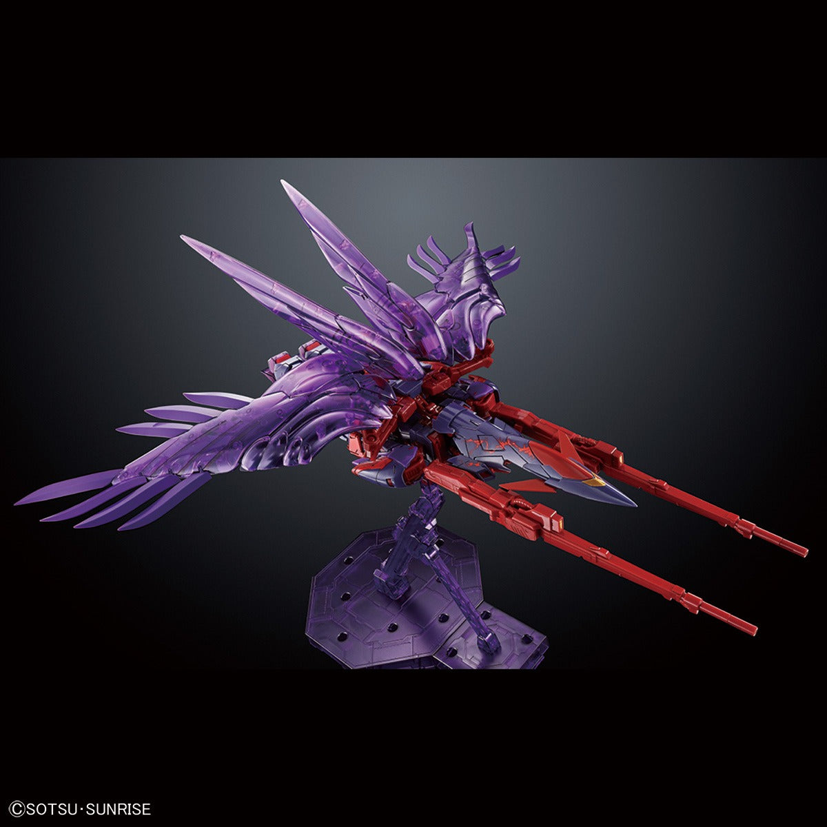 MG 1/100 Wing Gundam Zero EW [CROSS CONTRAST COLORS / CLEAR PURPLE]