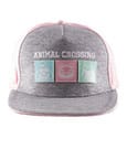 Animal Crossing Snapback Cap Pastellquadrate