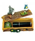 Mein Nachbar Totoro Diorama / Aufbewahrungsbox Totoro Trompete 8 cm