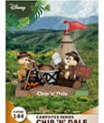 Disney D-Stage Campsite Series PVC Diorama Chip &amp; Dale 10 cm