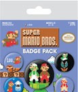 Super Mario Bros. Ansteckknöpfe im 5er-Pack