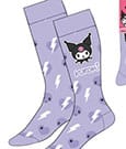Sanrio Socks Kuromi Purple 36-43