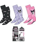 Sanrio Socks 3-Pack Kuromi 36-43