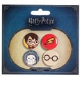 Harry Potter Cutie Button Badge 4er-Pack Harry Potter und Hedwig