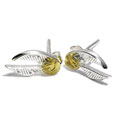 Harry Potter Goldener Schnatz Ohrstecker (Sterlingsilber)