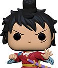 One Piece POP! Fernseh-Vinylfigur Ruffy im Kimono 9 cm