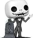 Nightmare before Christmas 30th POP! Disney Vinyl Figure Jack w/Gravestone 9 cm