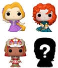 Disney Princess Bitty POP! Vinylfigur 4er-Pack Rapunzel 2,5 cm