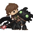 How to Train Your Dragon POP! Rides Deluxe Vinyl Hiccup w/Toothless 9 cm