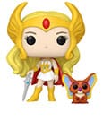 Masters of The Universe POP! & Buddy Vinyl Figure She-Ra w/Kowl 9 cm