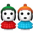 Peanuts POP! Animation Vinyl Figure Snqy in Coat w/CH 9 cm Assortment (6)