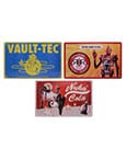 Fallout Blechschilder 3er-Pack Marken